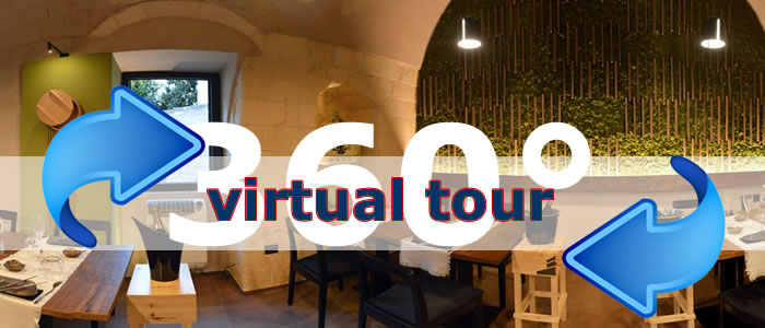 Click per visualizzare il Virtual Tour di Fondo Crudo Ristorante