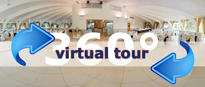 Click per visualizzare il Virtual Tour di Villa Anthos Ricevimenti